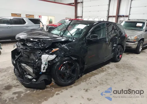 2019 Chevrolet Equinox Lt из США, поврежденный, VIN 2GNAXLEX7K6176780